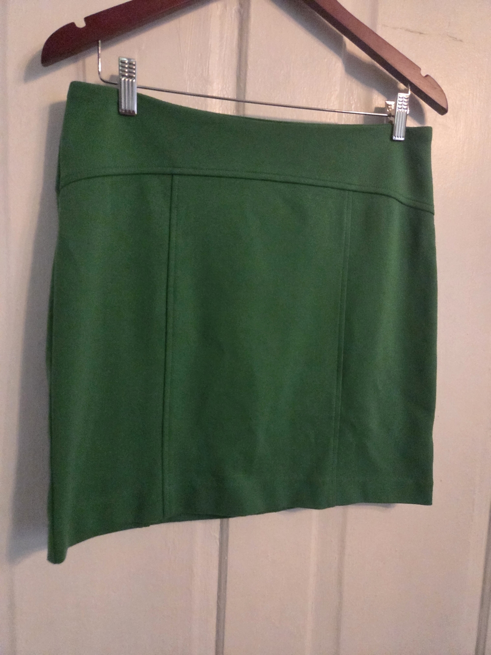 Michael Kors Green Ponte Skirt